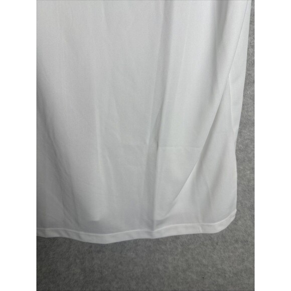 Nike Dri-Fit Victory Men's Blade Collar Golf Polo White Size X-Large Swoosh Logo - Picture 5 of 8